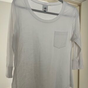 Cabi white pocket tee